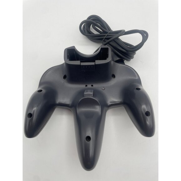 OEM Nintendo 64 N64 NUS-005 Dark Gray Controller Original - TESTED - Picture 5 of 7